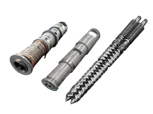 擠出機錐形雙螺桿、機筒